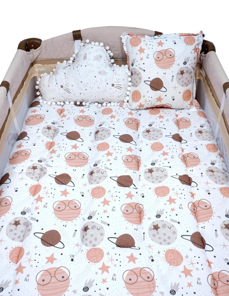 Juego de cuna Planetas infantil unisex 5 piezas 7