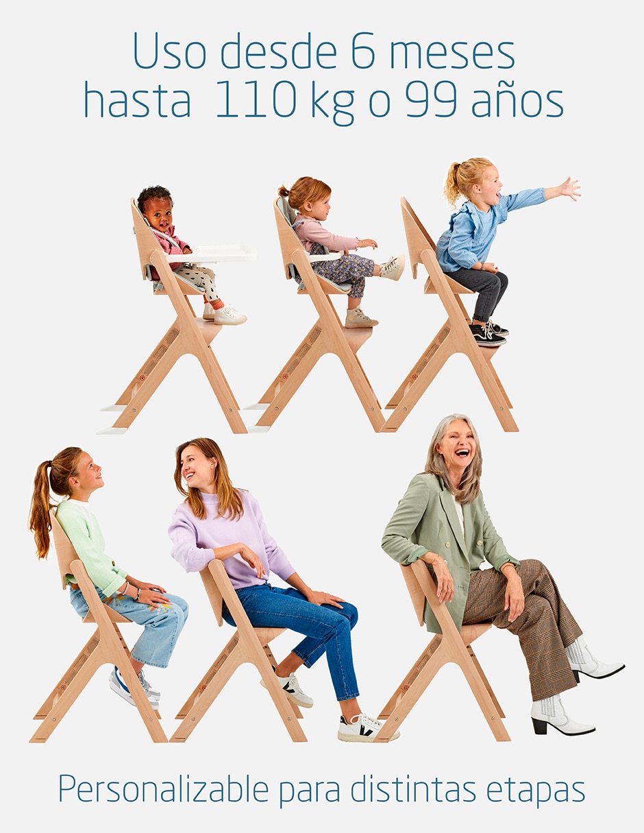Silla alta Nesta 3
