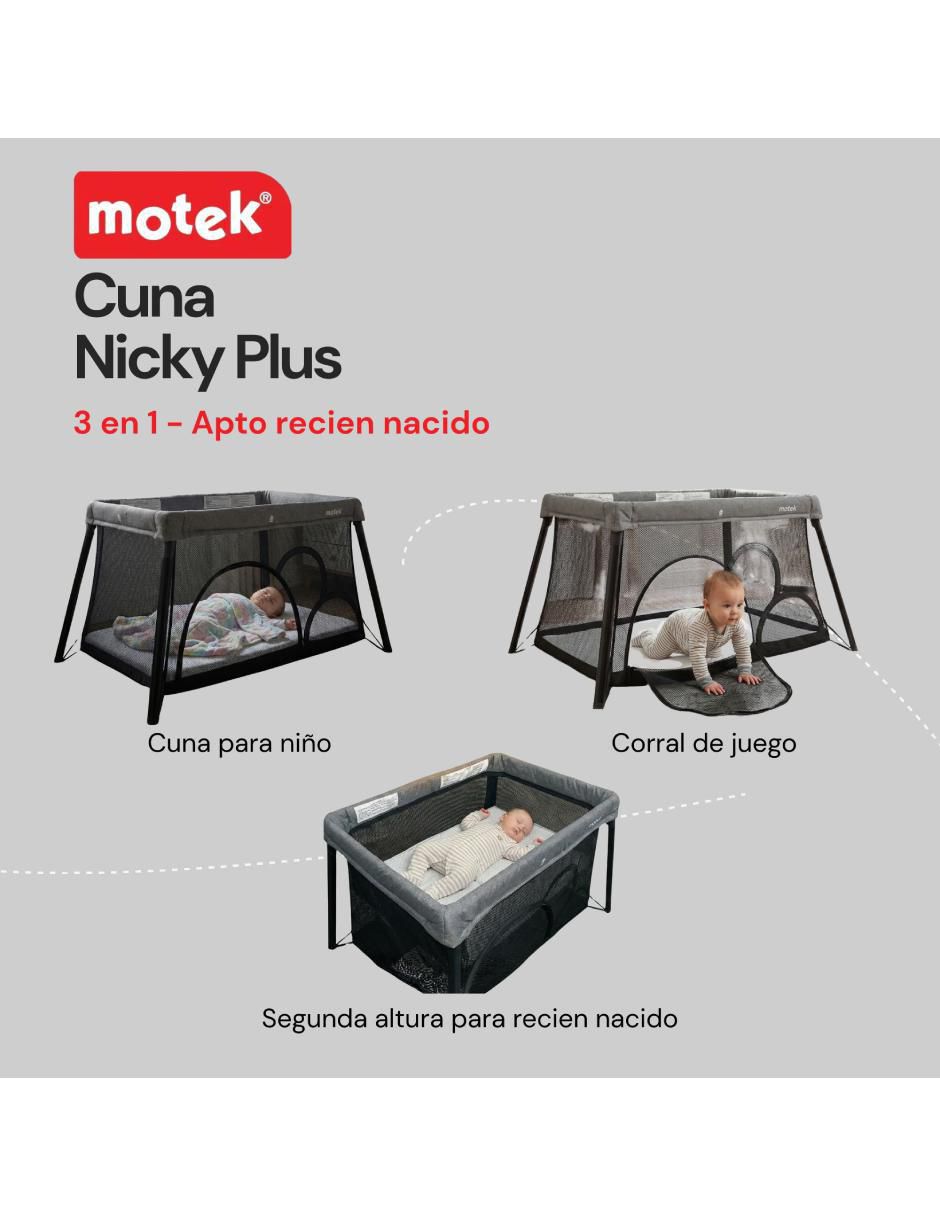 Cuna de viaje Nicky Plus 4