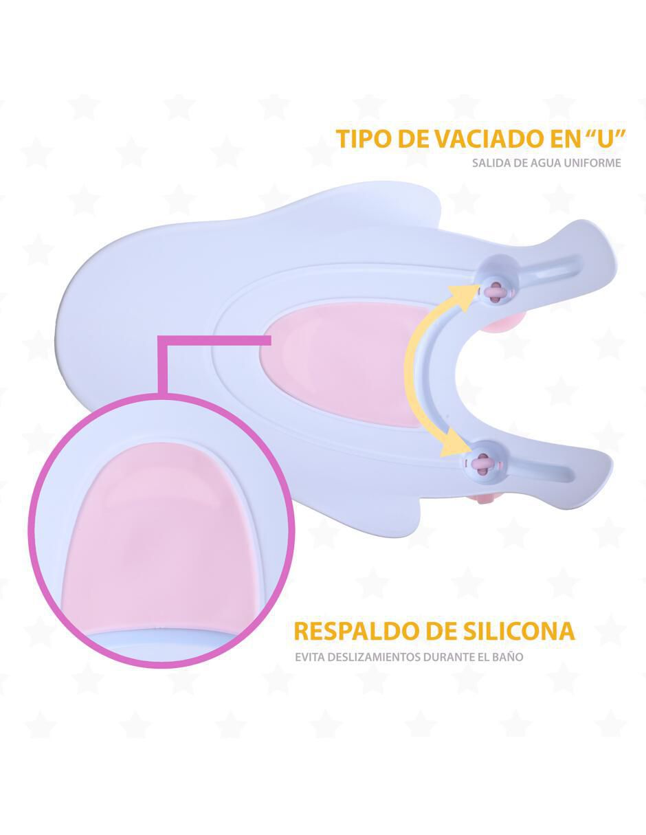 "tina/bañera" eke bbaby asiento soporte "de" plástico
