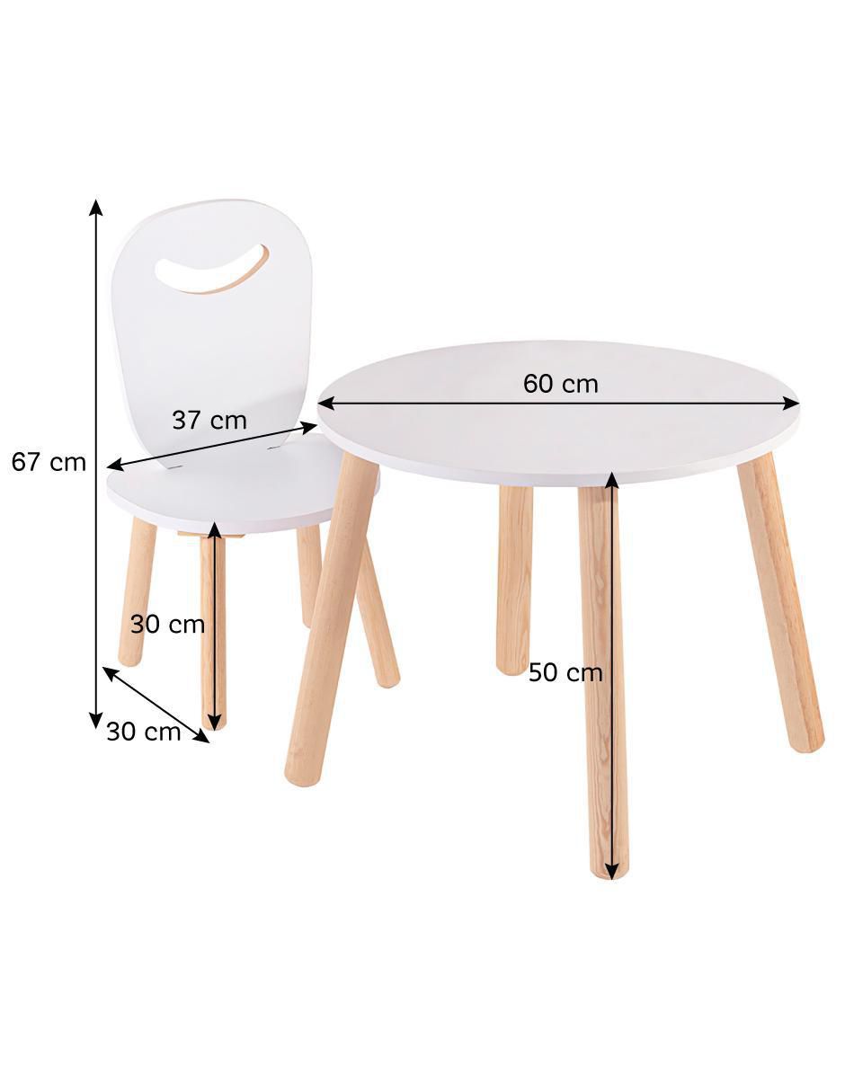 Mesa con silla armable Toddlers 4