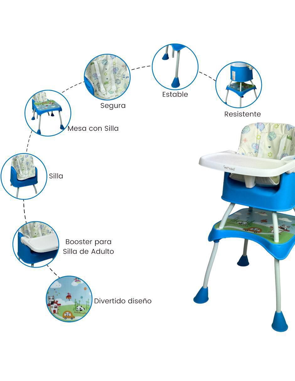 Silla alta 3 en 1 2