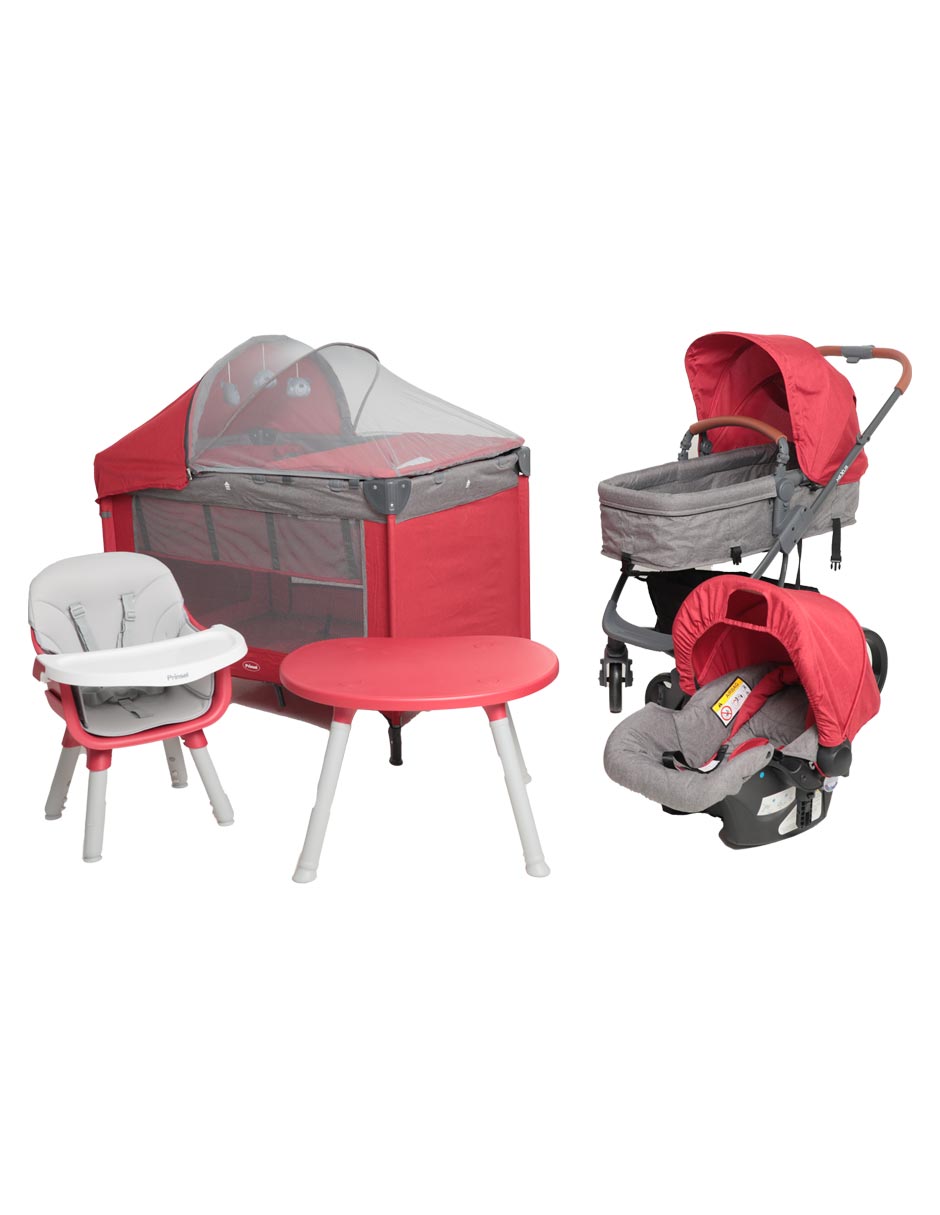 Carriolas Portabebe Prinsel Rojo PRINSEL CARRIOLA NEXUS TS ROJA