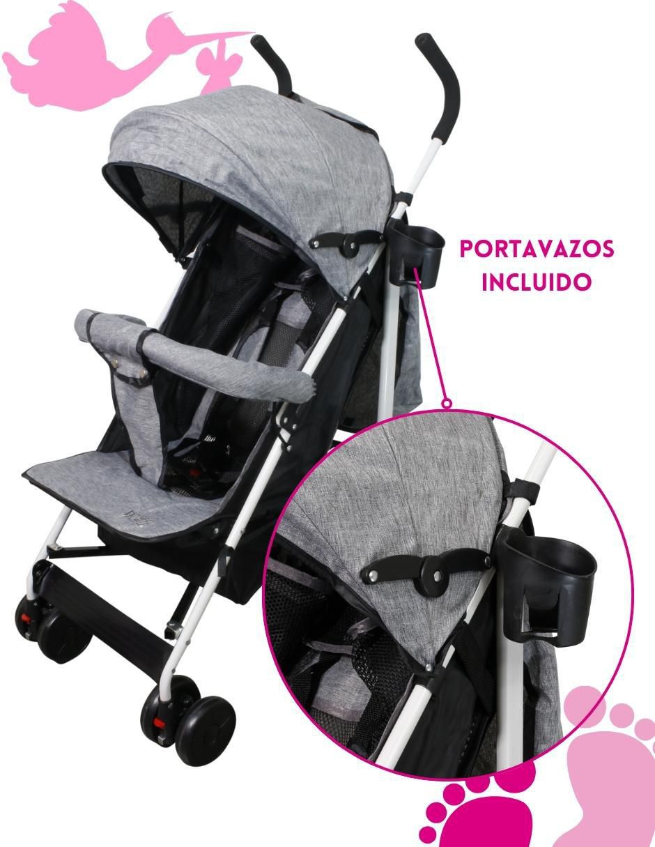 Carriola de bastón Travel plegable 4