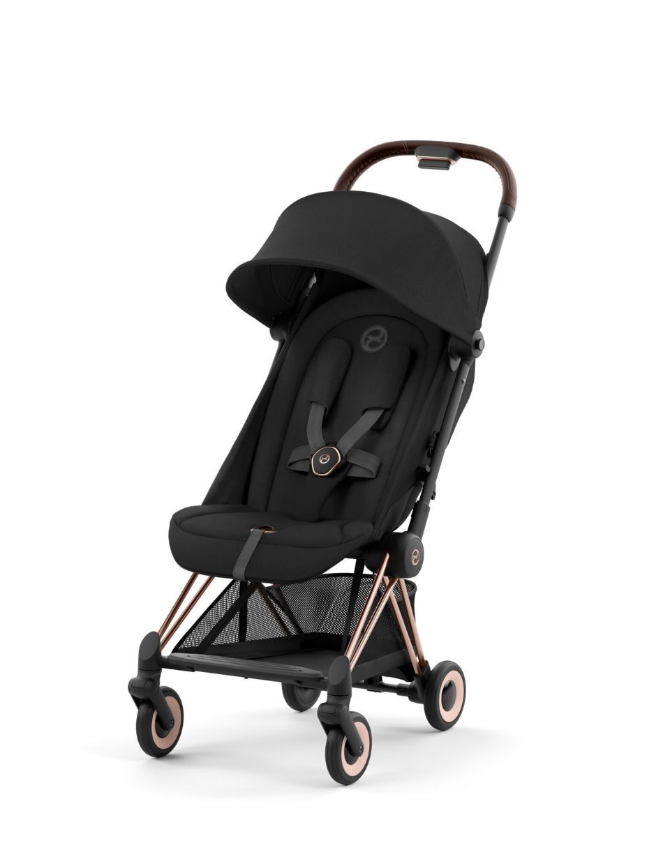 Carriola travel system Platinum Coya Frame Rose Gold plegable 3