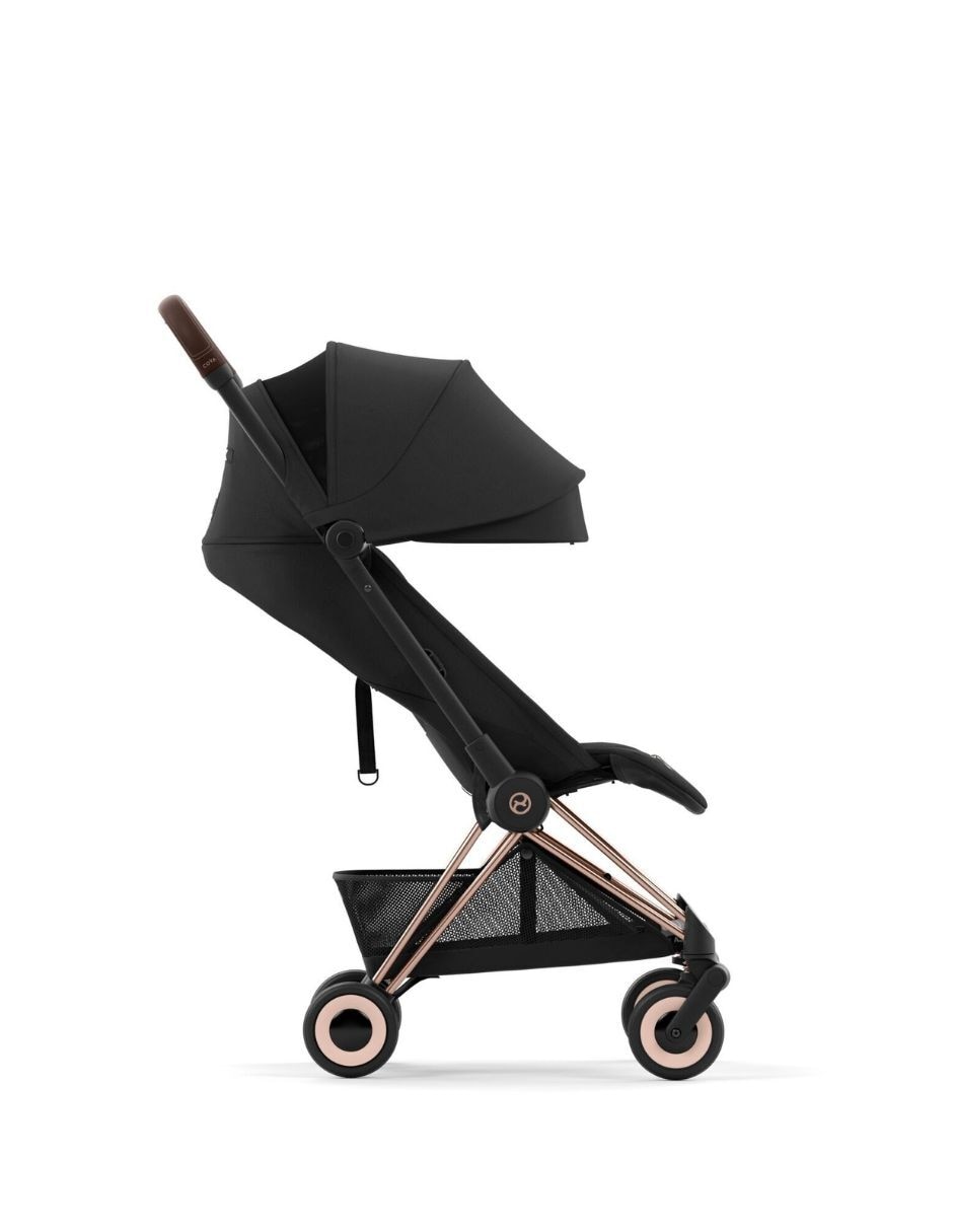 Carriola travel system Platinum Coya Frame Rose Gold plegable 5