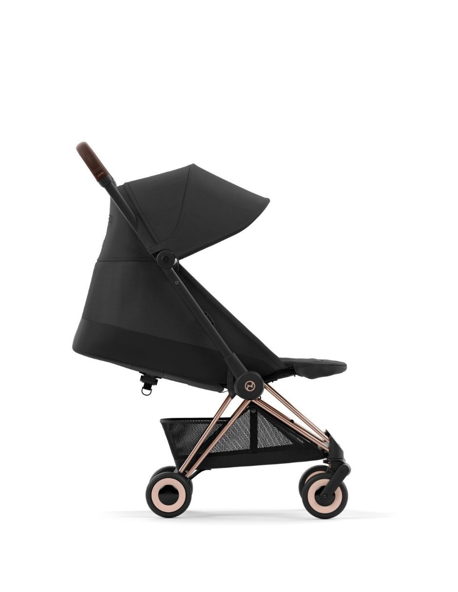 Carriola travel system Platinum Coya Frame Rose Gold plegable 6