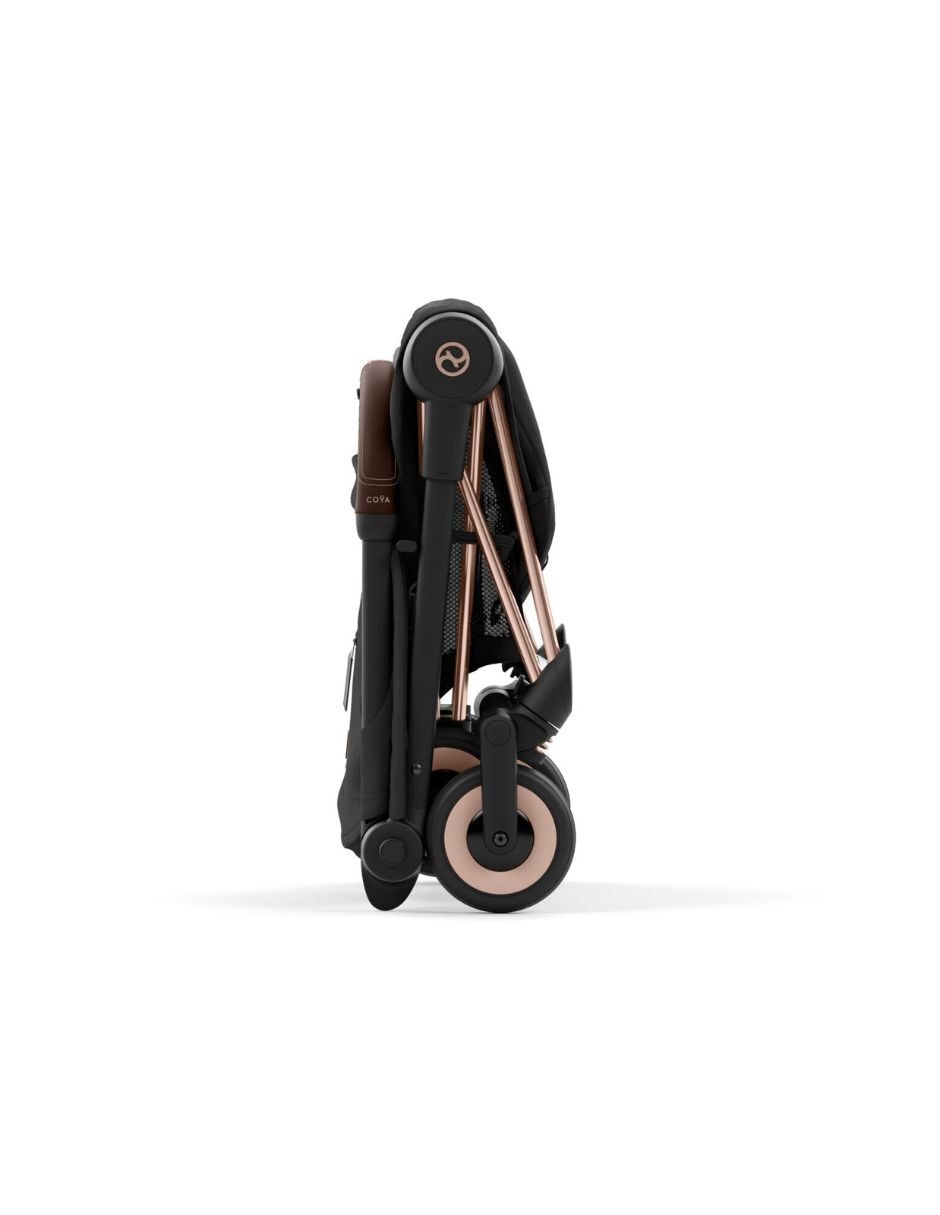 Carriola travel system Platinum Coya Frame Rose Gold plegable 9