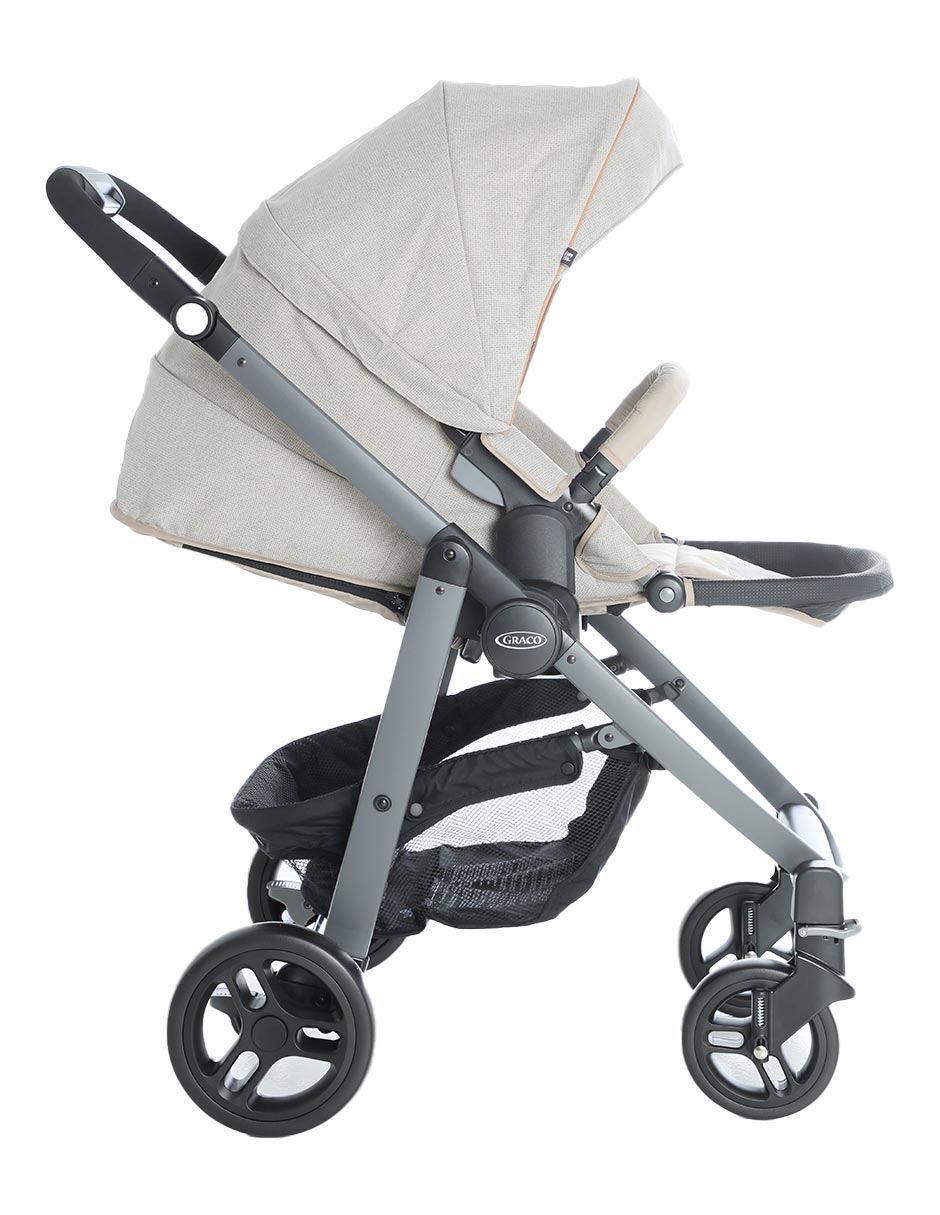 Carriola con portabebé plegable 2