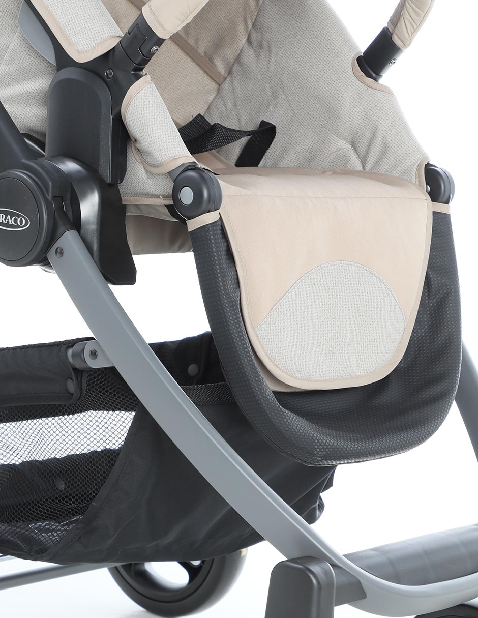 Carriola con portabebé plegable 5