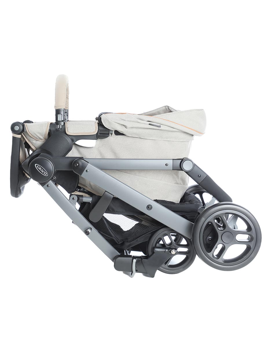 Carriola con portabebé plegable 6
