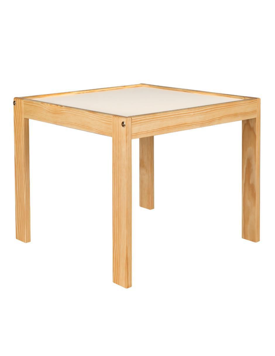 Mesa con silla duduk oslo "de" madera
