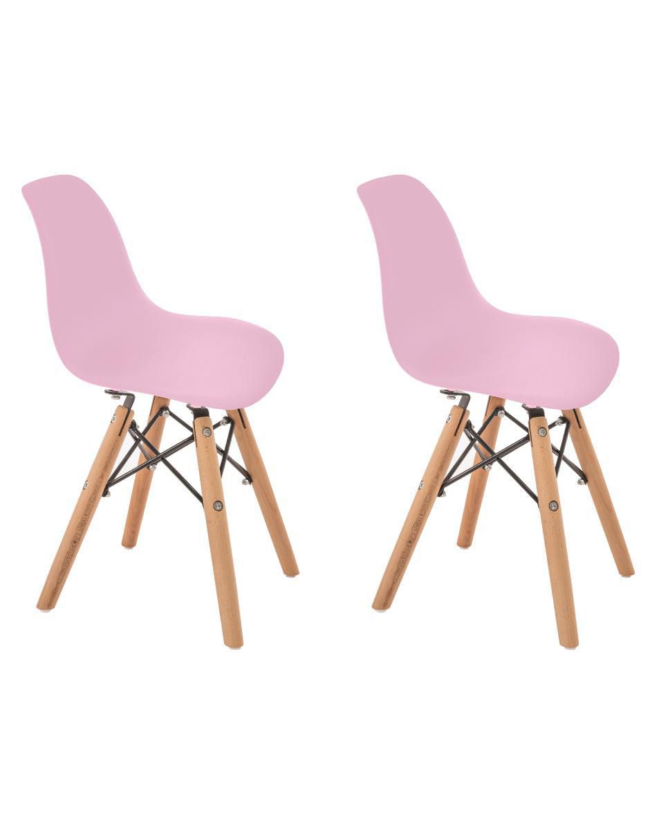 Silla 2 "piezas" duduk eames "de" plástico