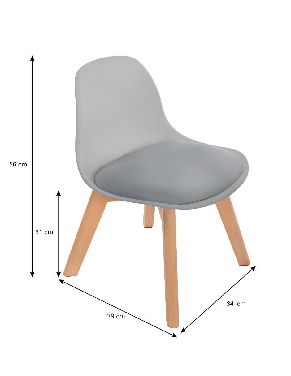 Silla 2 "piezas" duduk frankfurt "de" plástico