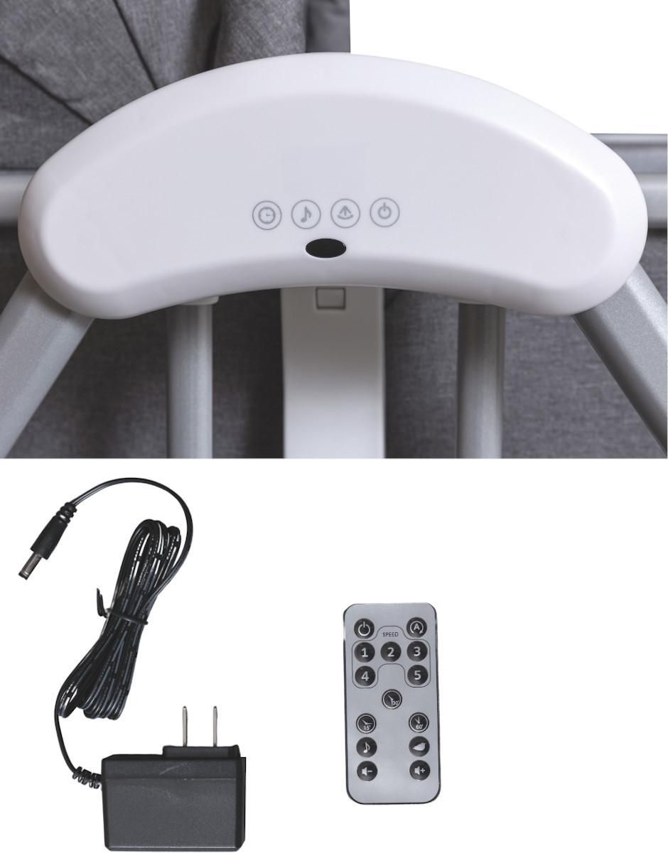Moisés convertible portátil Lullaby eléctrico 5