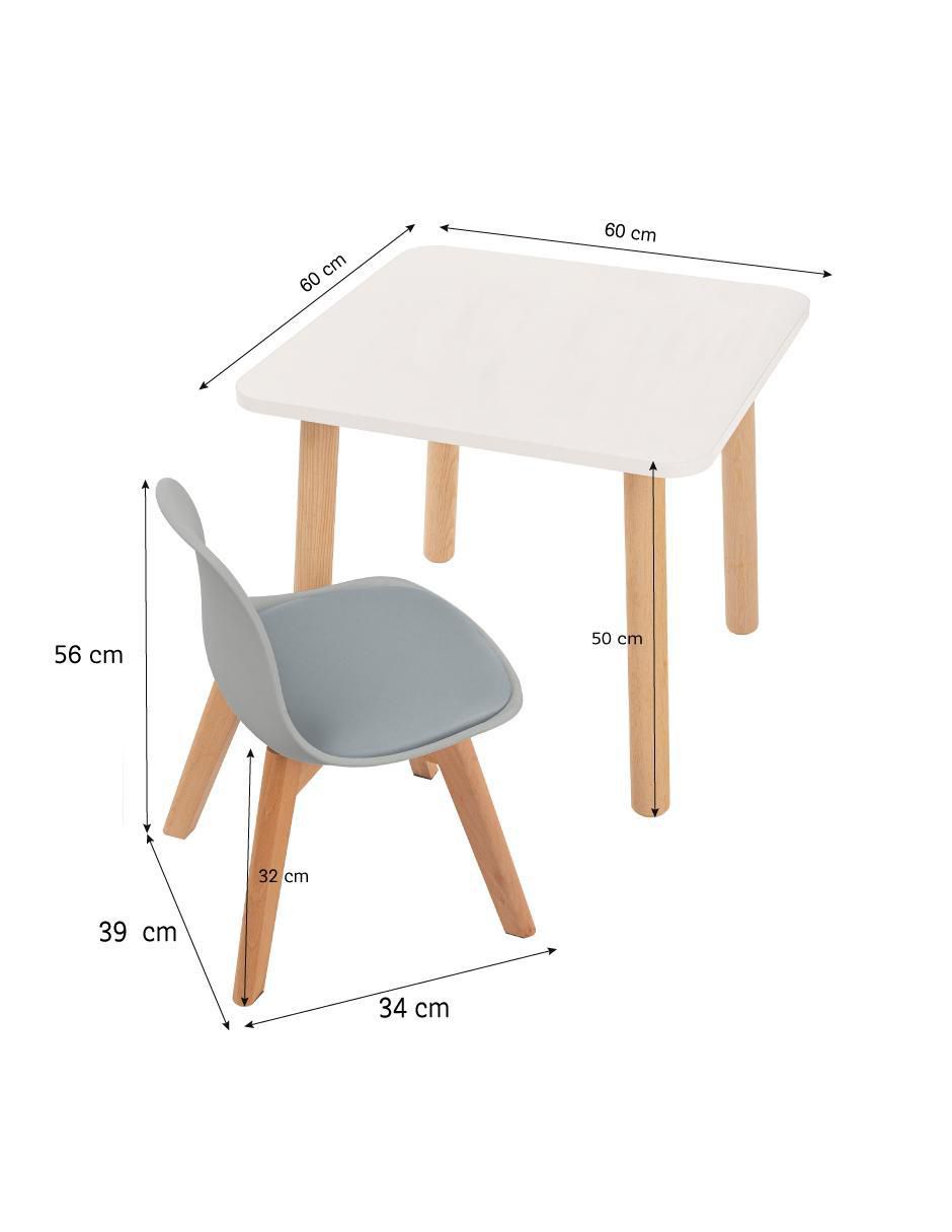 Set de mesa infantil duduk sin familia o colección "de" materialatt" 2 "piezas"