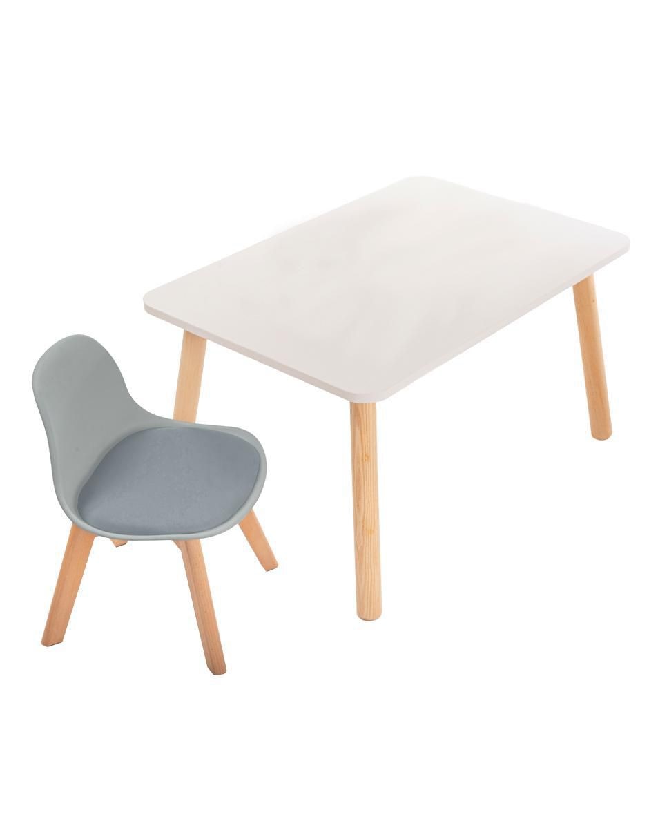 Mesa con silla duduk niños y niñas  "de" mdf y madera