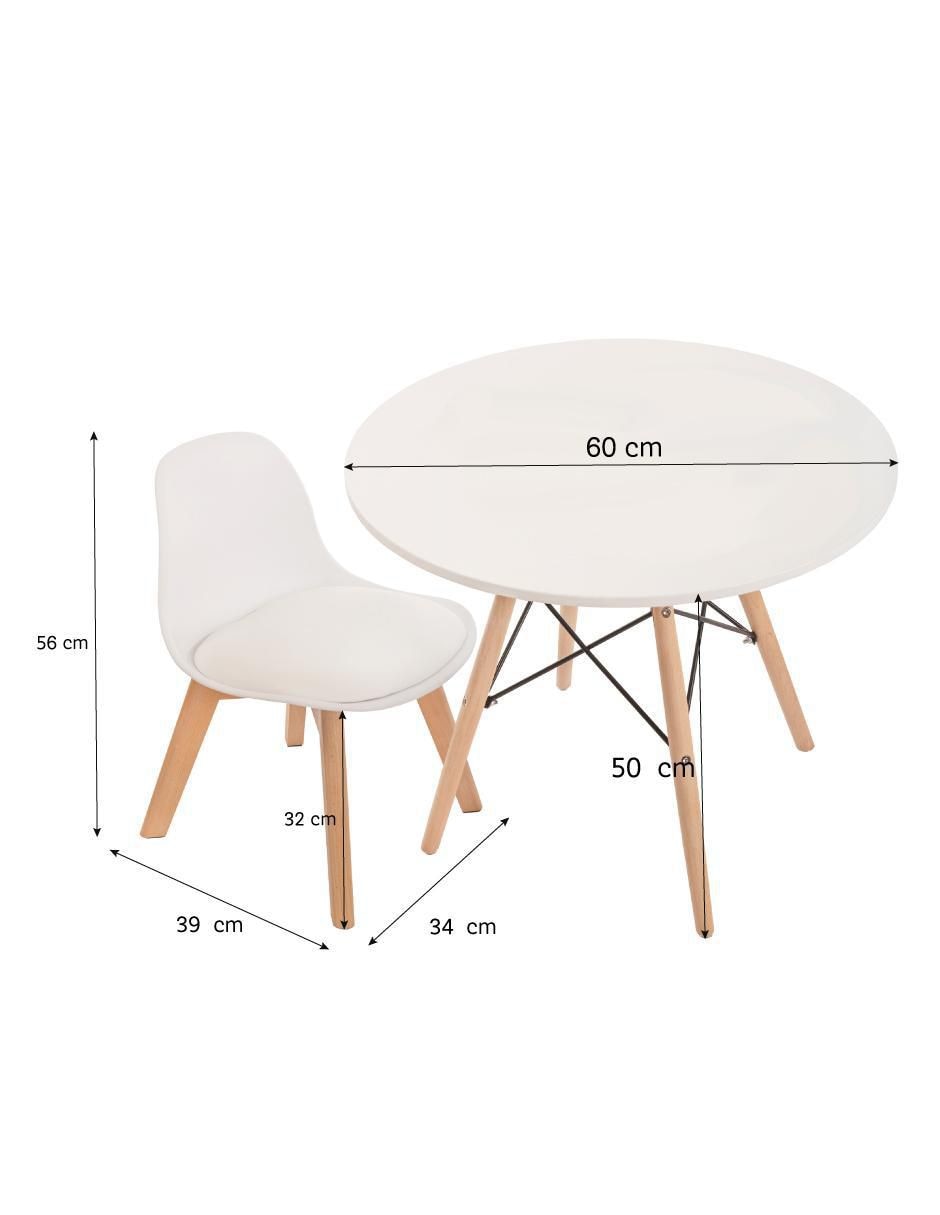 Mesa con silla armable 5