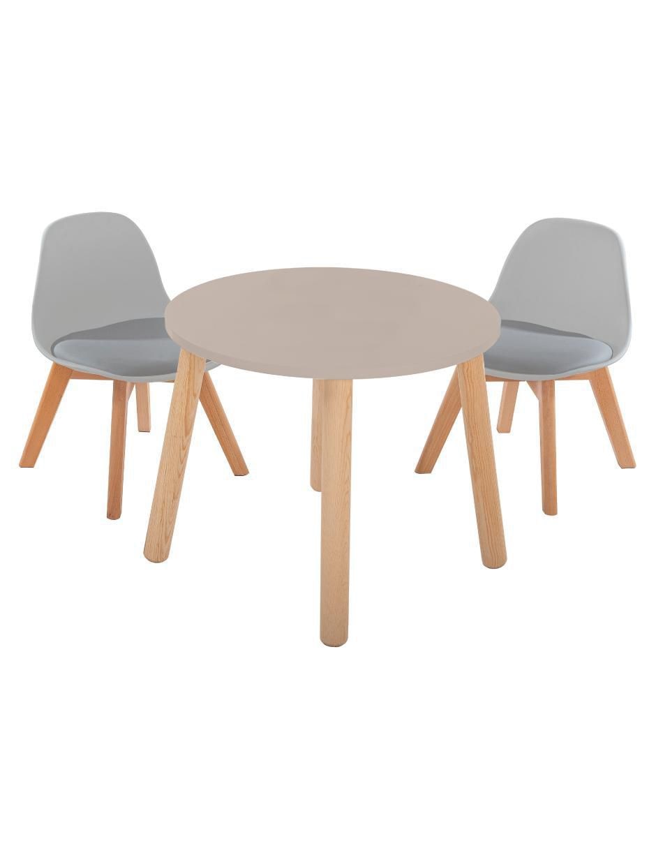 Mesa con silla duduk niño y niña "de" mdf y madera