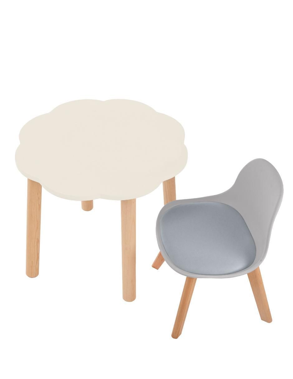 Mesa con silla armable