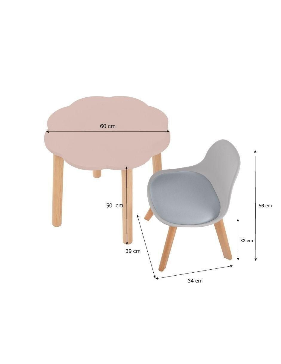 Mesa con silla armable 4