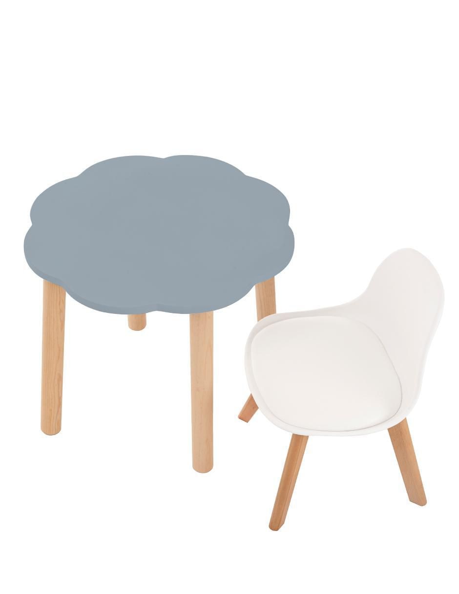 Mesa con silla armable