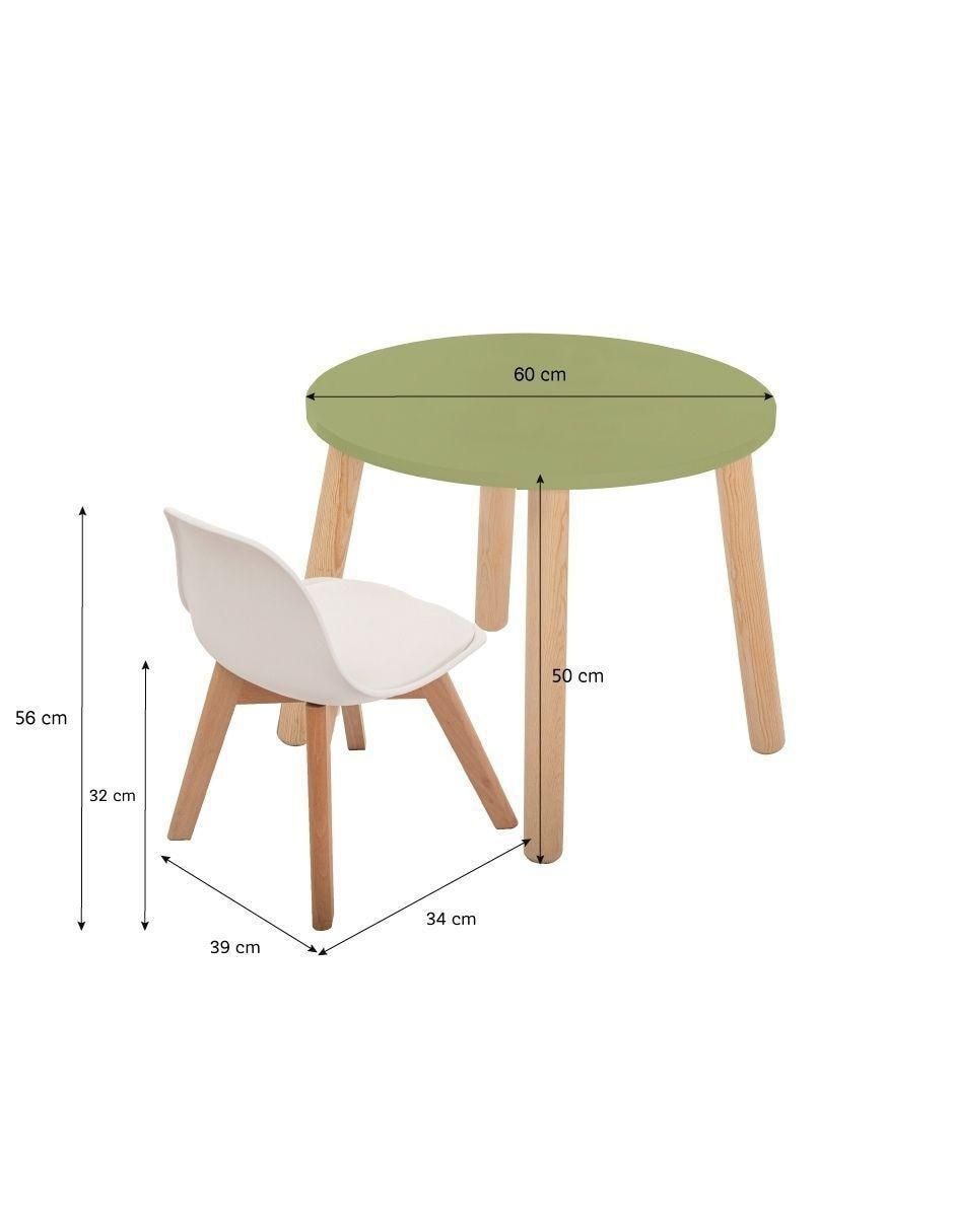 Mesa con silla armable 4