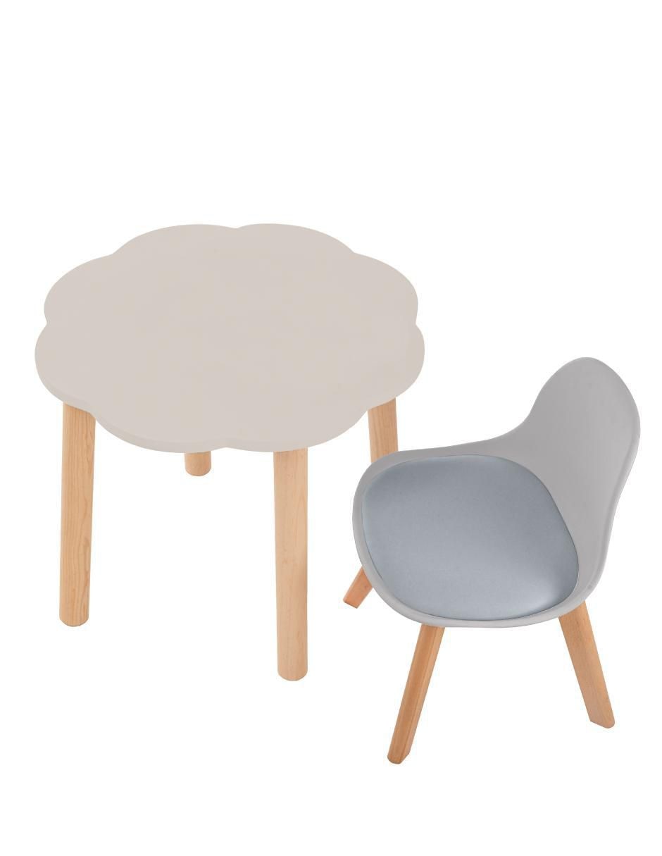 Mesa con silla armable