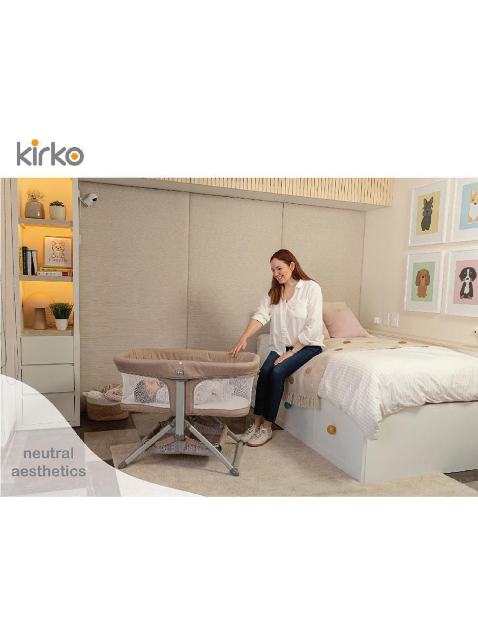 Cuna de viaje kirko