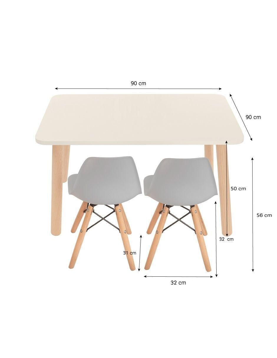Set de mesa infantil de 3 piezas 4