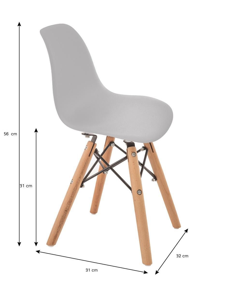Silla 1 "piezas" duduk infantil  "de" madera