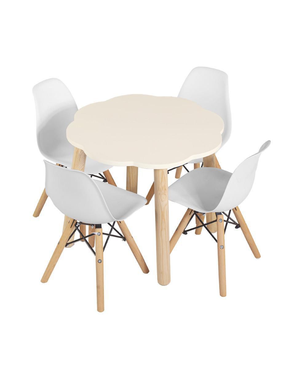 Set de mesa infantil armable Set de mesa infantil armable