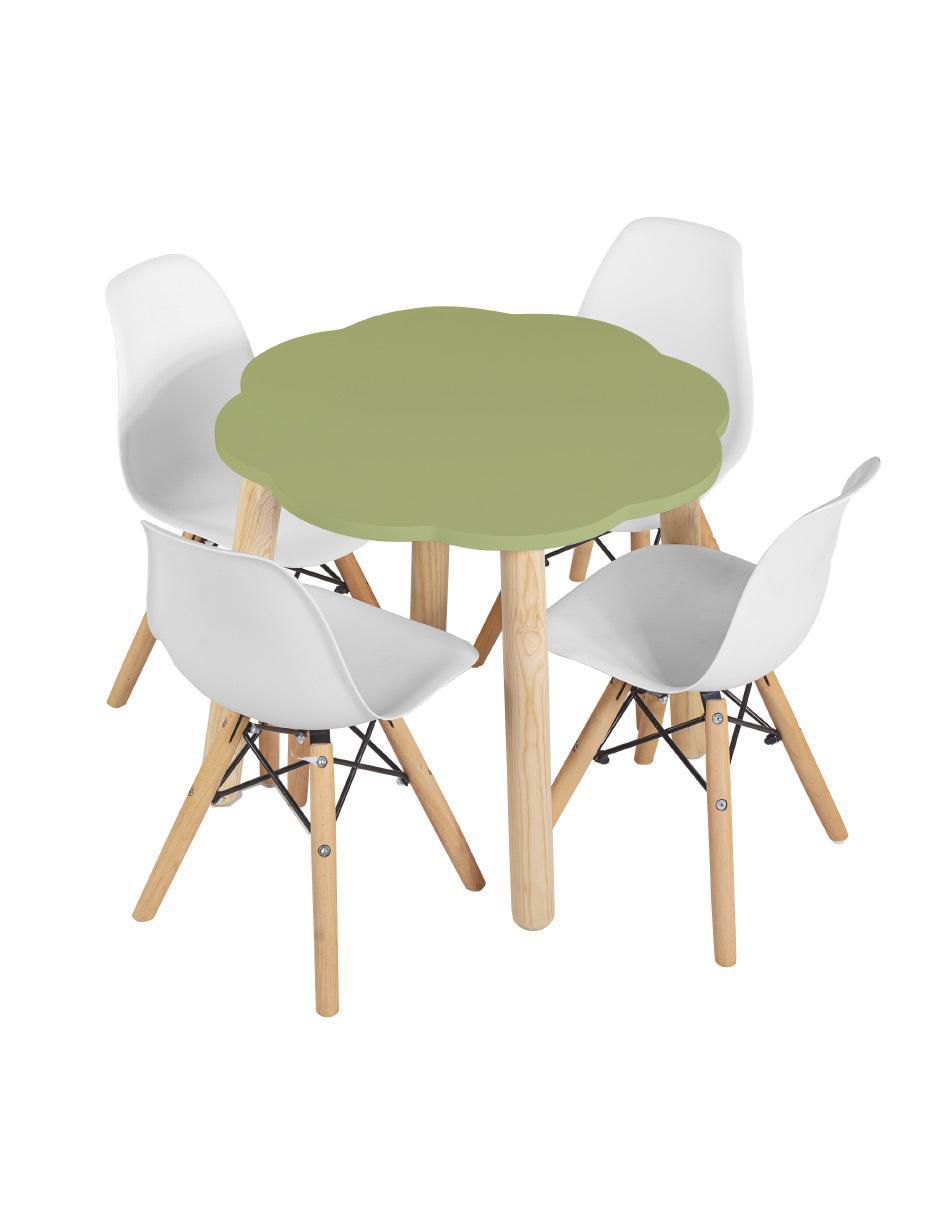 Set de mesa infantil armable Set de mesa infantil armable