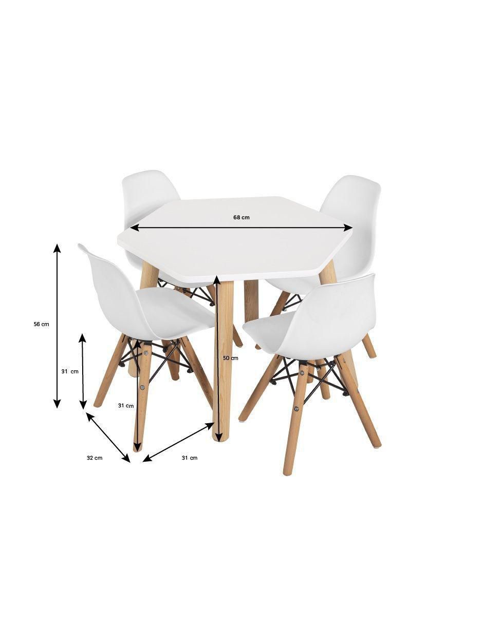 Set de mesa infantil armable 4
