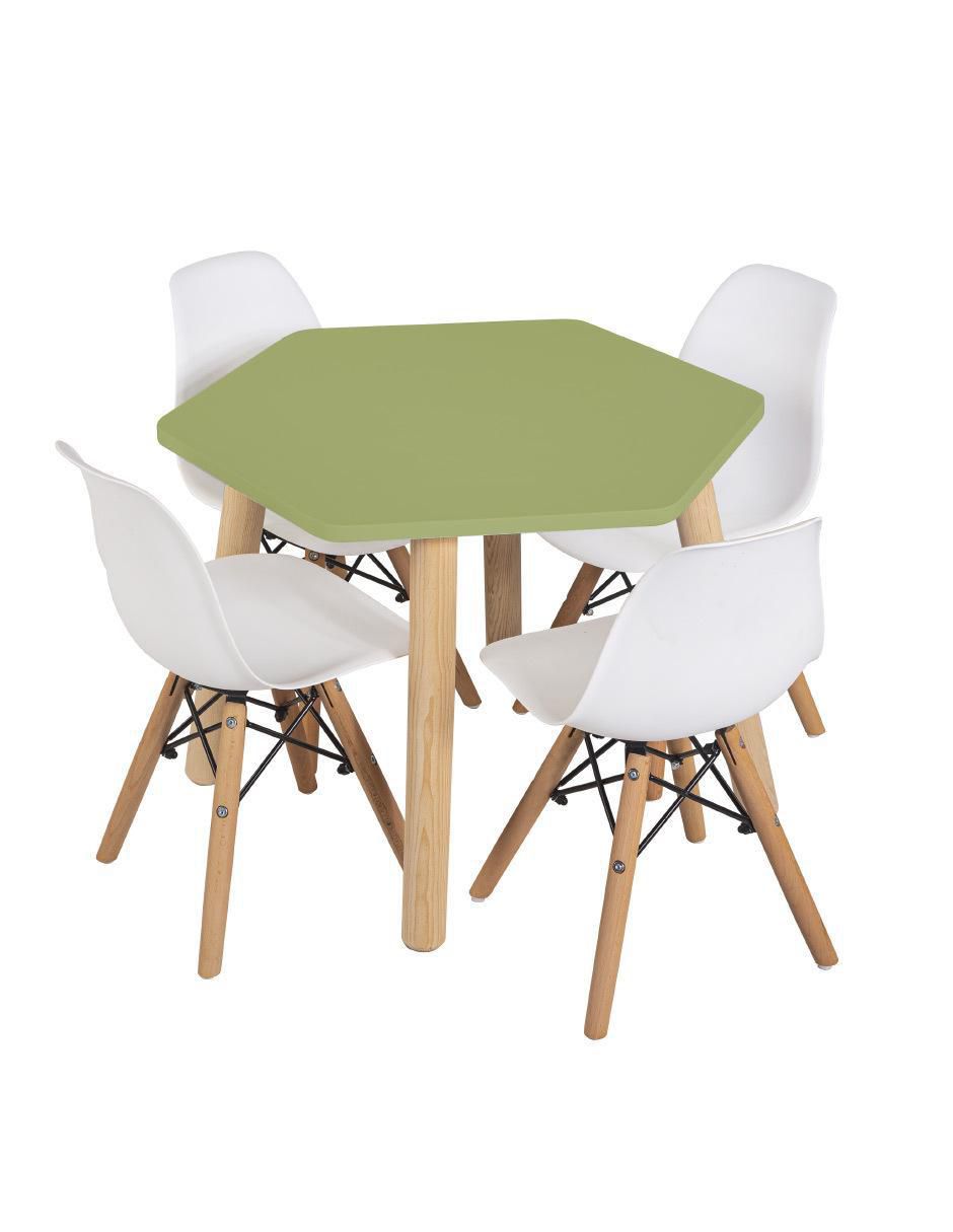 Set de mesa infantil armable Set de mesa infantil armable