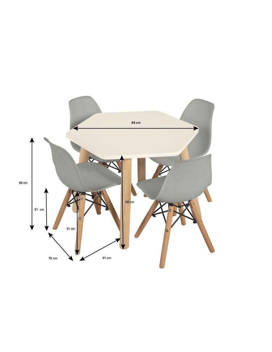 Set de mesa infantil armable 4