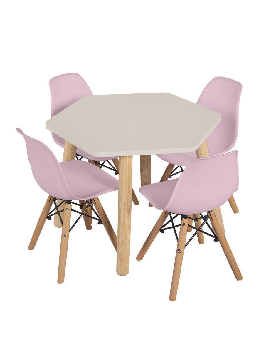 Set de mesa infantil armable Set de mesa infantil armable
