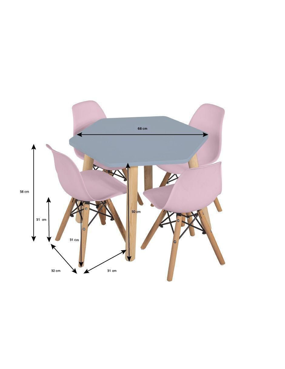 Set de mesa infantil armable 4