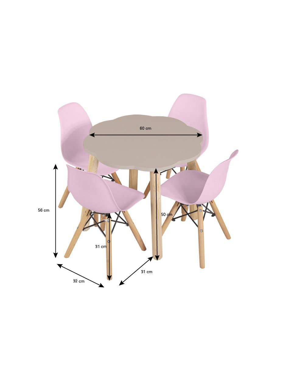 Set de mesa infantil sí sin familia o colección duduk "de" mdf y madera