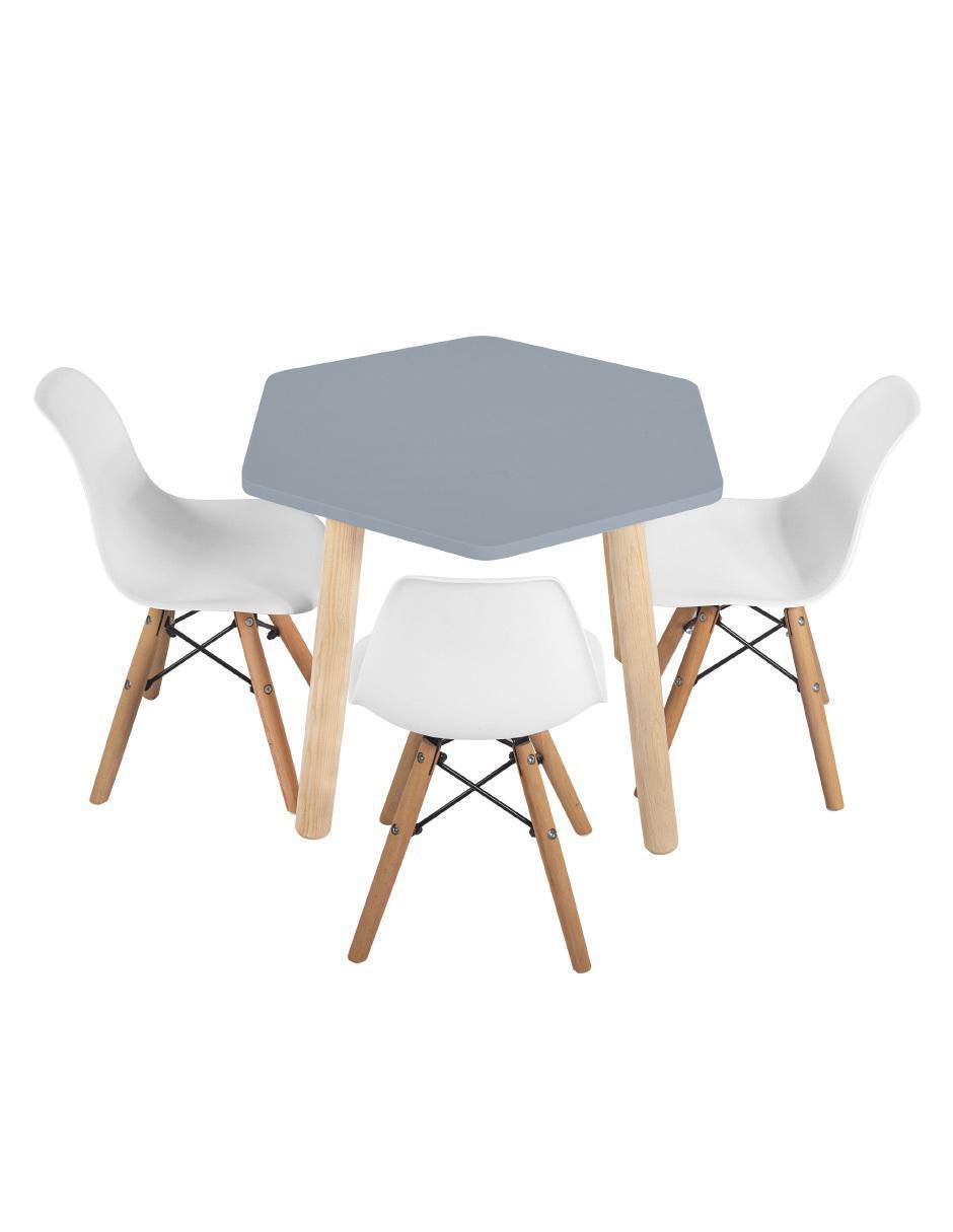 Mesa con silla armable