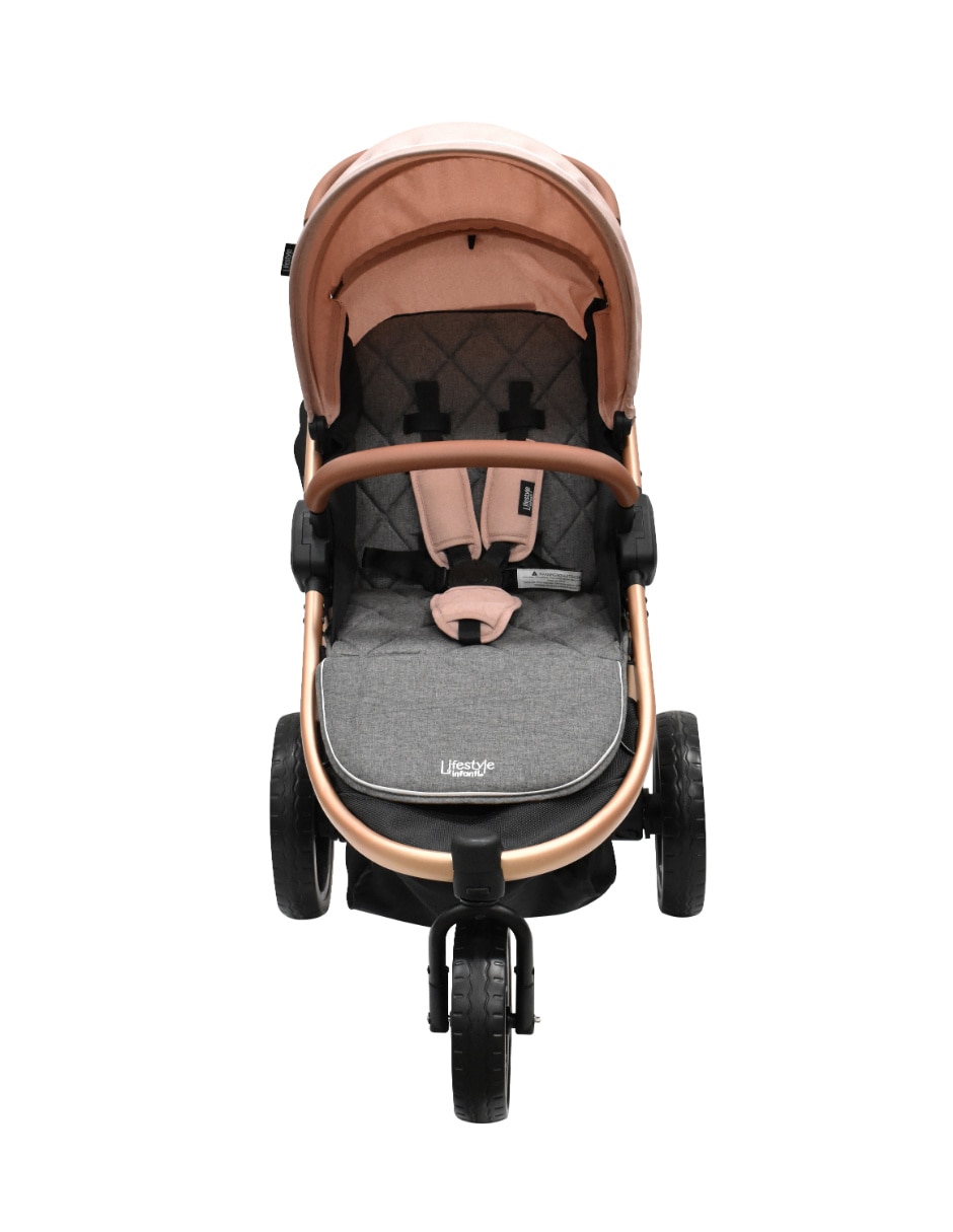 Carriola travel system plegable 3