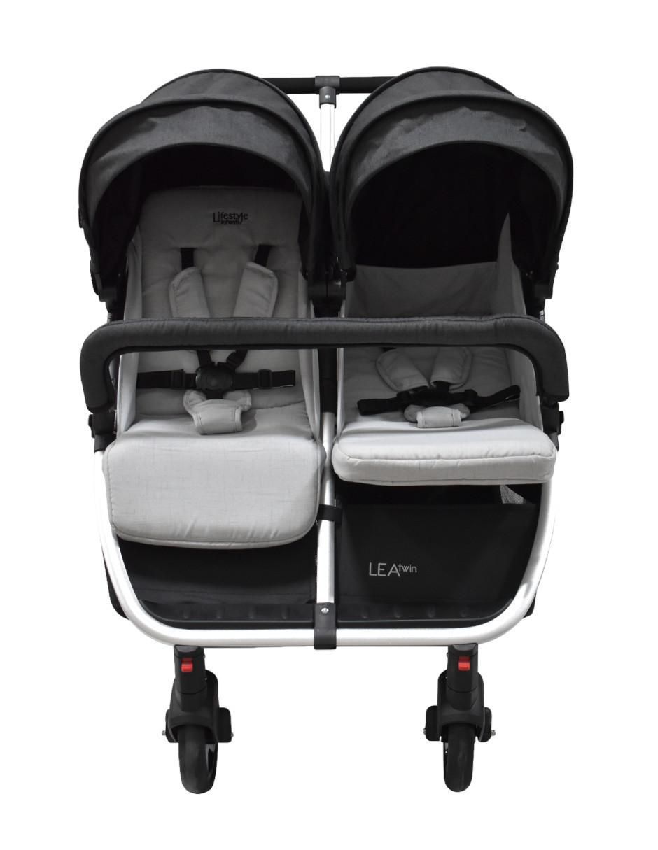 Carriola doble Lea Twin plegable 4