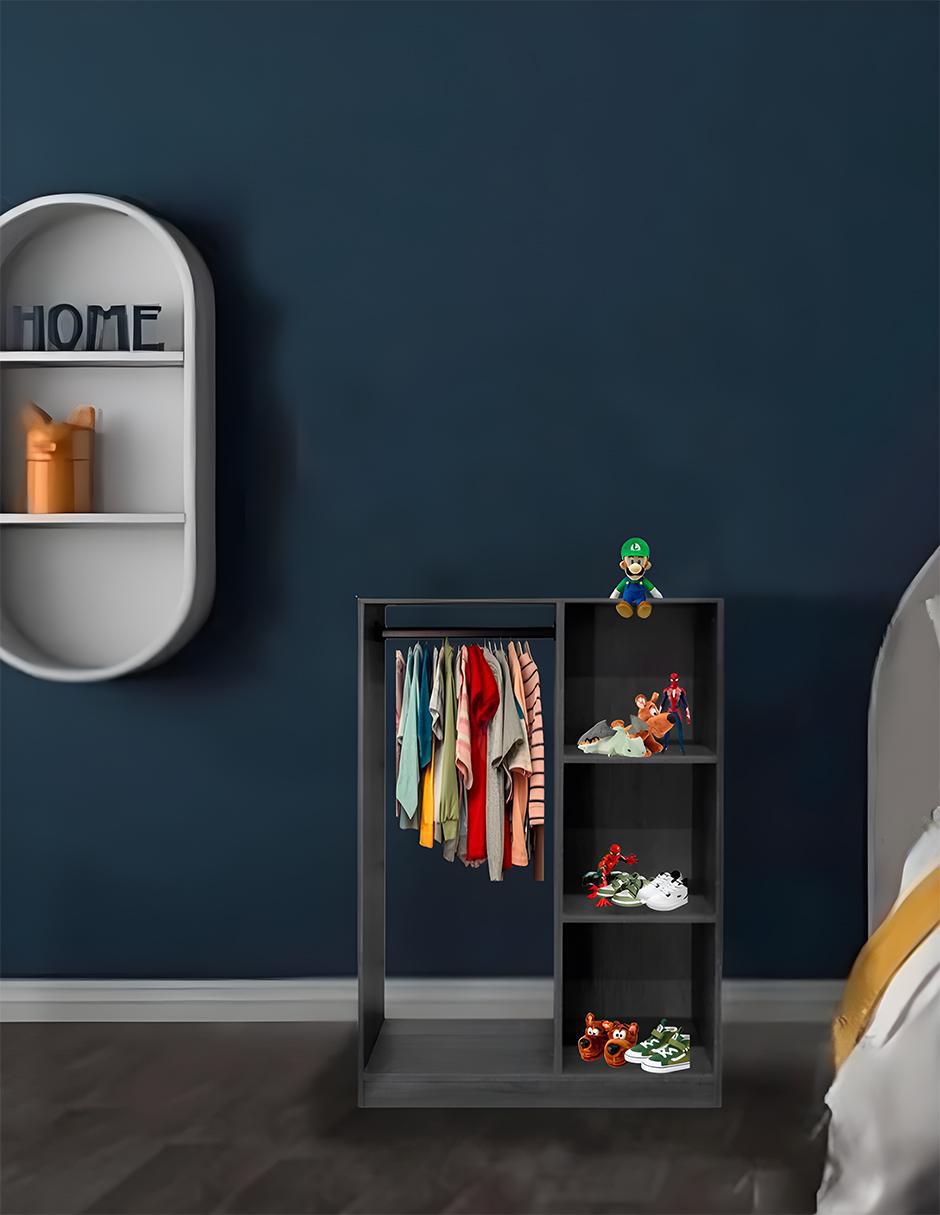 Ropero decomobil lumiere closet infantil "de" mdf