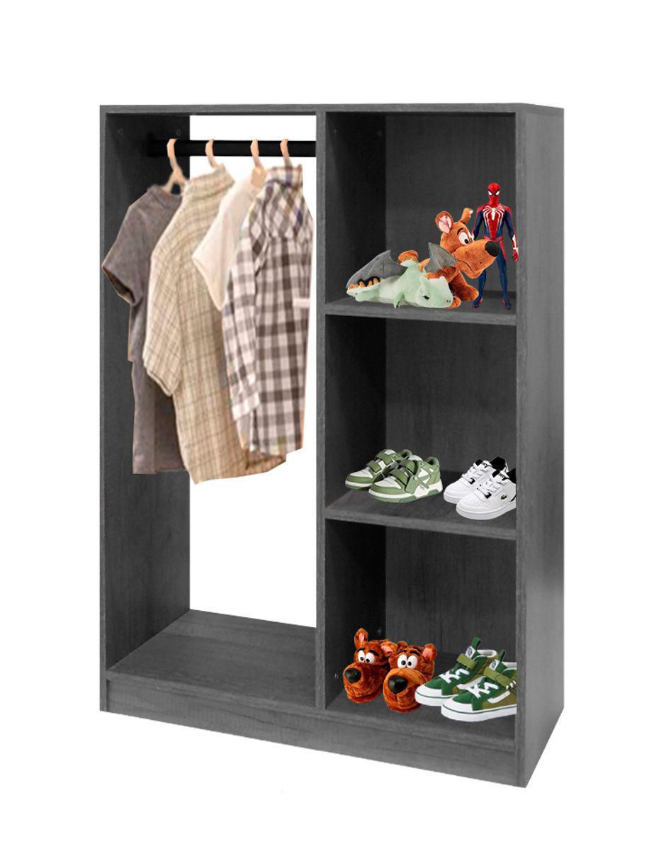 Ropero decomobil lumiere closet infantil "de" mdf