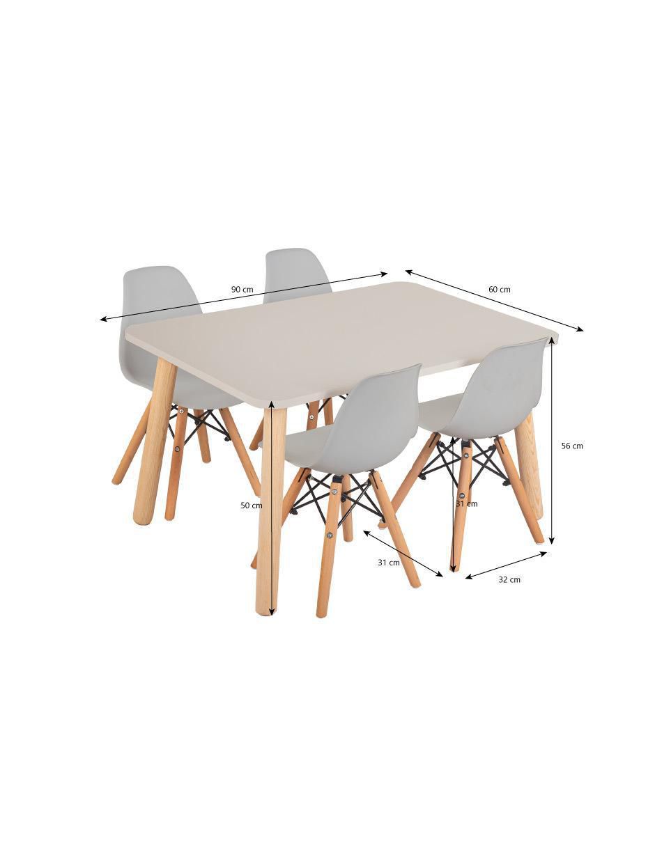 Set de mesa infantil de 5 piezas 4