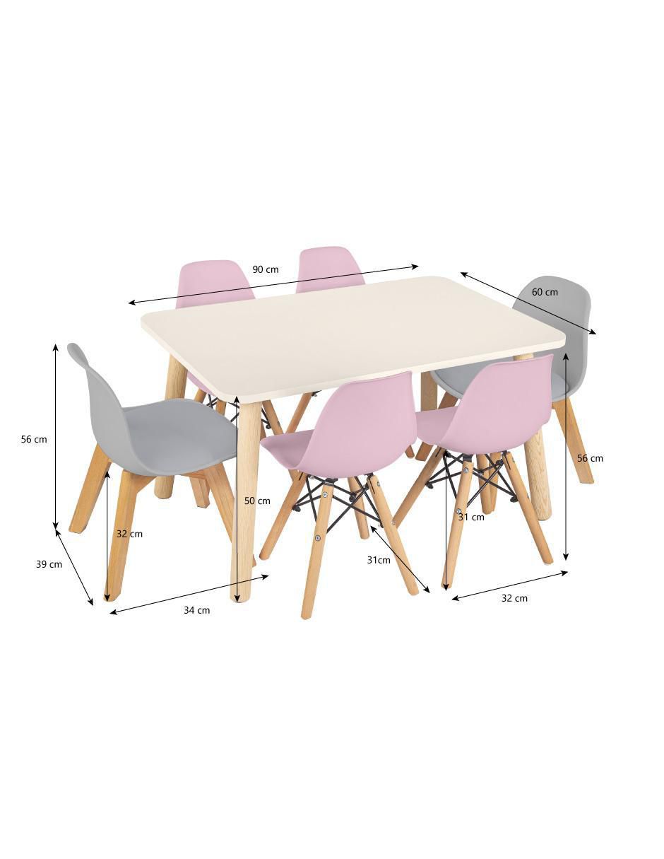 Set de mesa infantil de 7 piezas 5