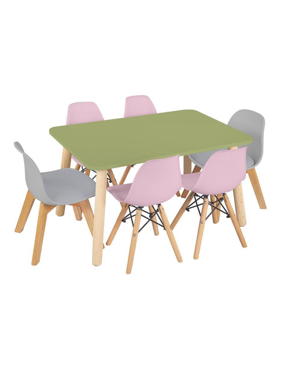 Set de mesa infantil de 7 piezas Set de mesa infantil de 7 piezas