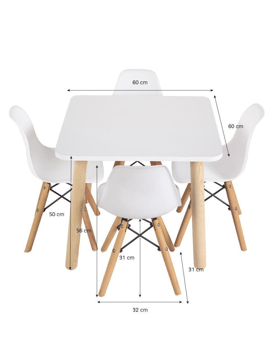 Set de mesa infantil armable 4