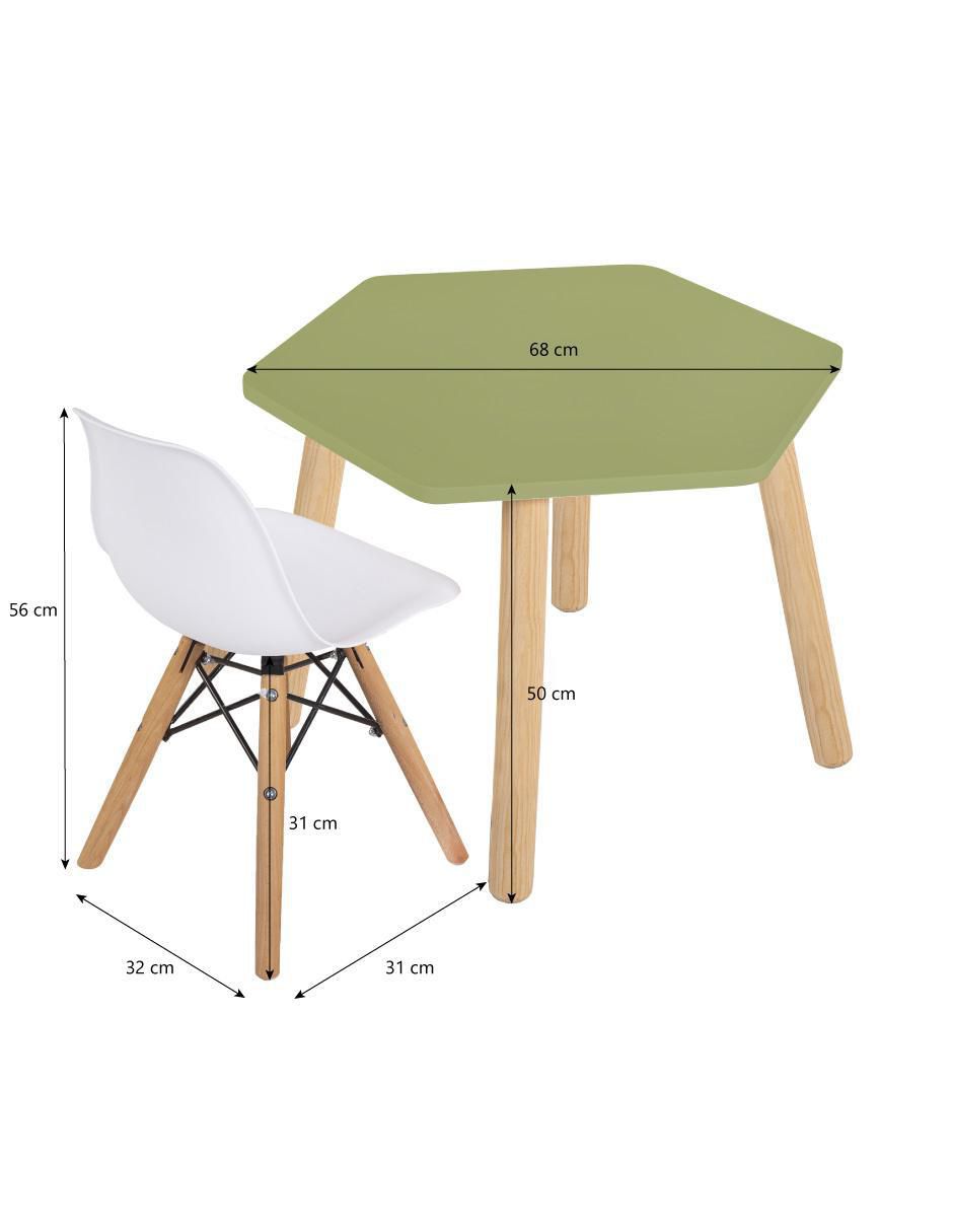 Mesa con silla armable 4