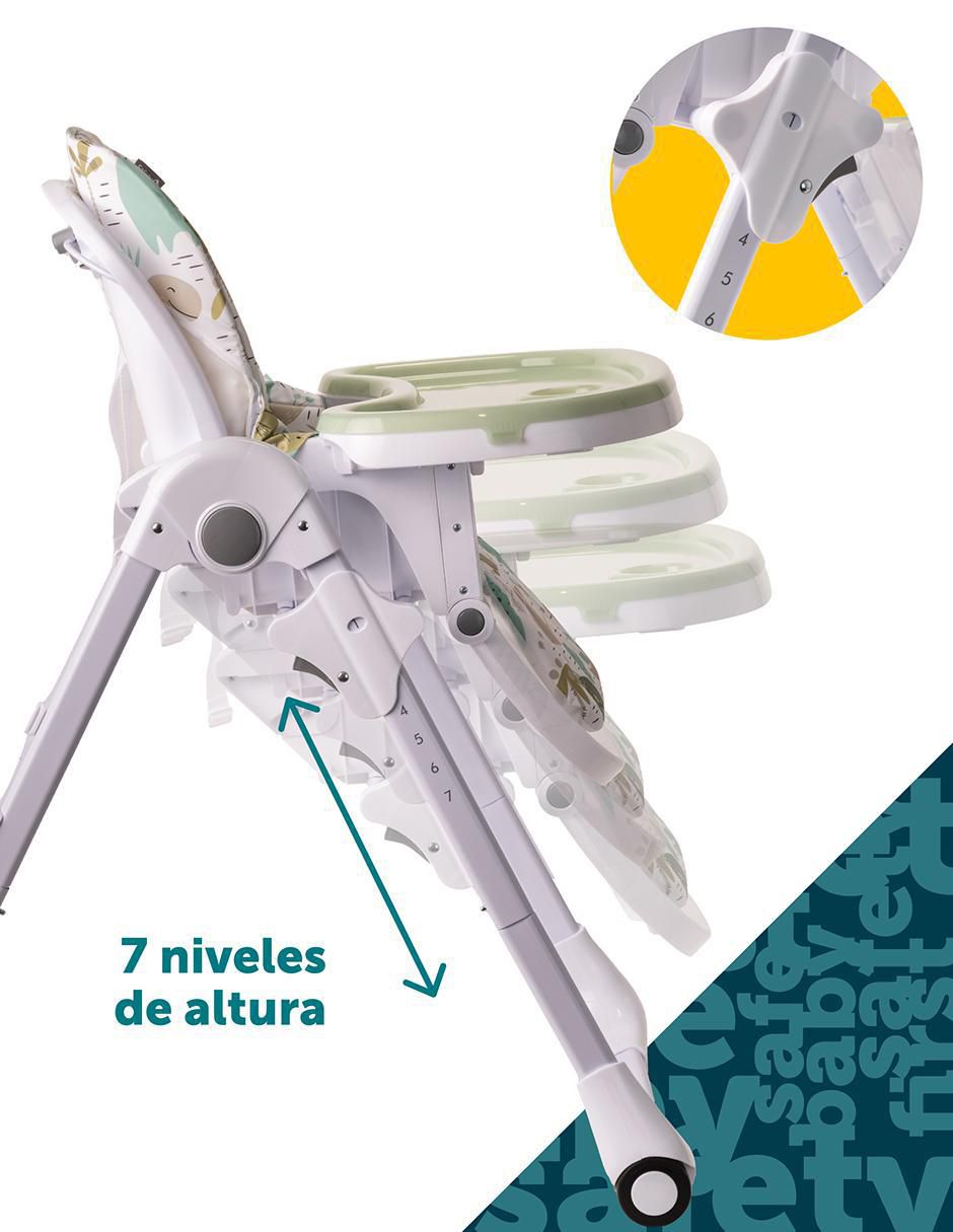 Silla alta Tavola Dinosaurios 3
